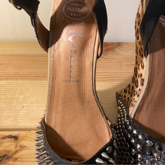 Jeffrey Campbell Vicious Ex Black Cheetah Platform size 7 - Picture 4 of 6